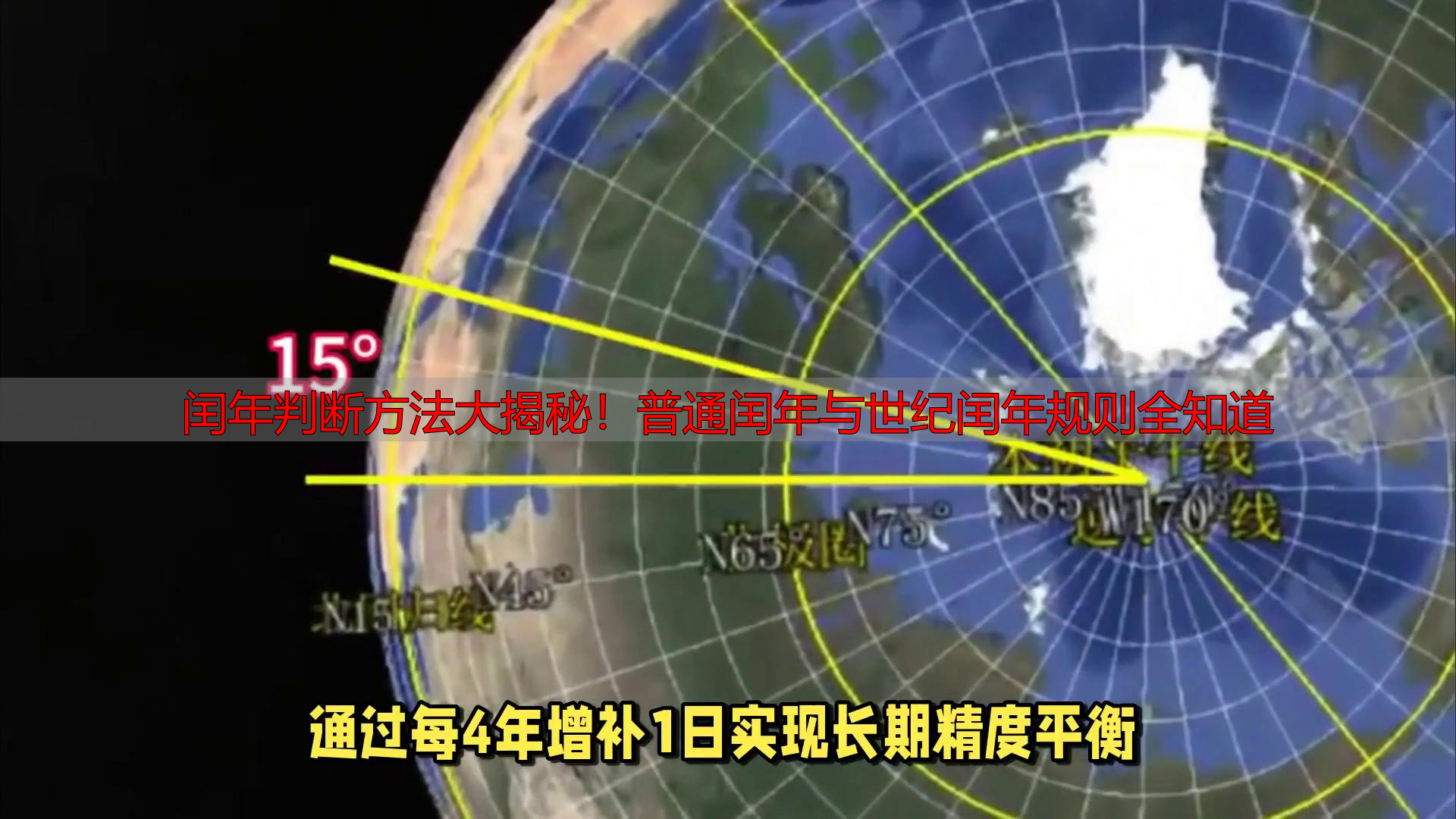 闰年判断方法大揭秘！普通闰年与世纪闰年规则全知道