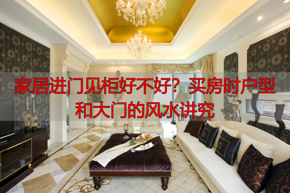 家居进门见柜好不好？买房时户型和大门的风水讲究