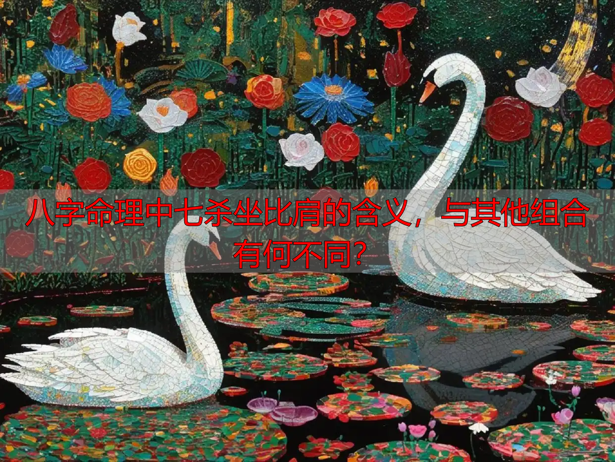 八字命理中七杀坐比肩的含义，与其他组合有何不同？