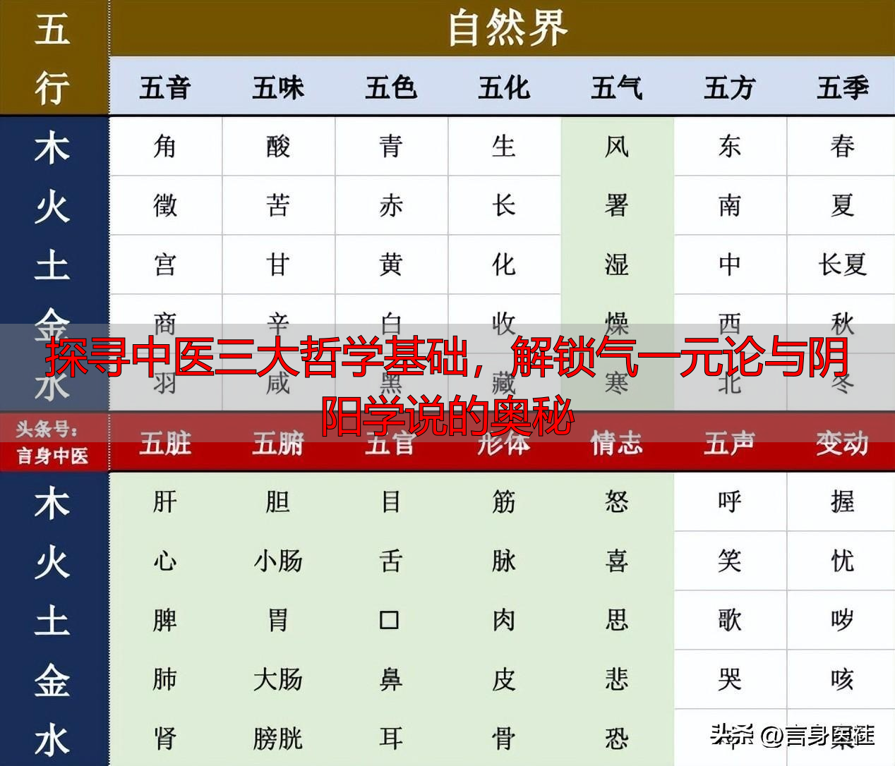 探寻中医三大哲学基础，解锁气一元论与阴阳学说的奥秘