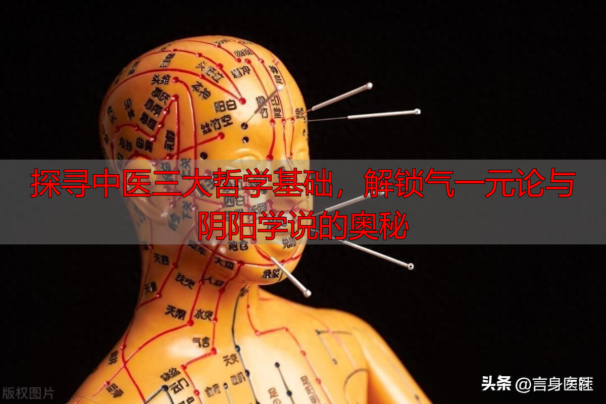 探寻中医三大哲学基础，解锁气一元论与阴阳学说的奥秘