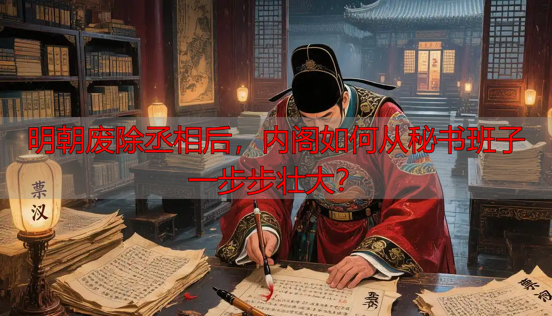 明朝废除丞相后，内阁如何从秘书班子一步步壮大？