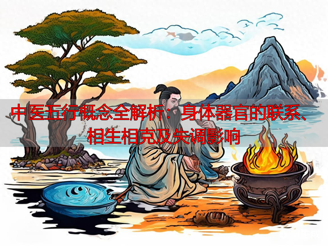 中医五行概念全解析：身体器官的联系、相生相克及失调影响