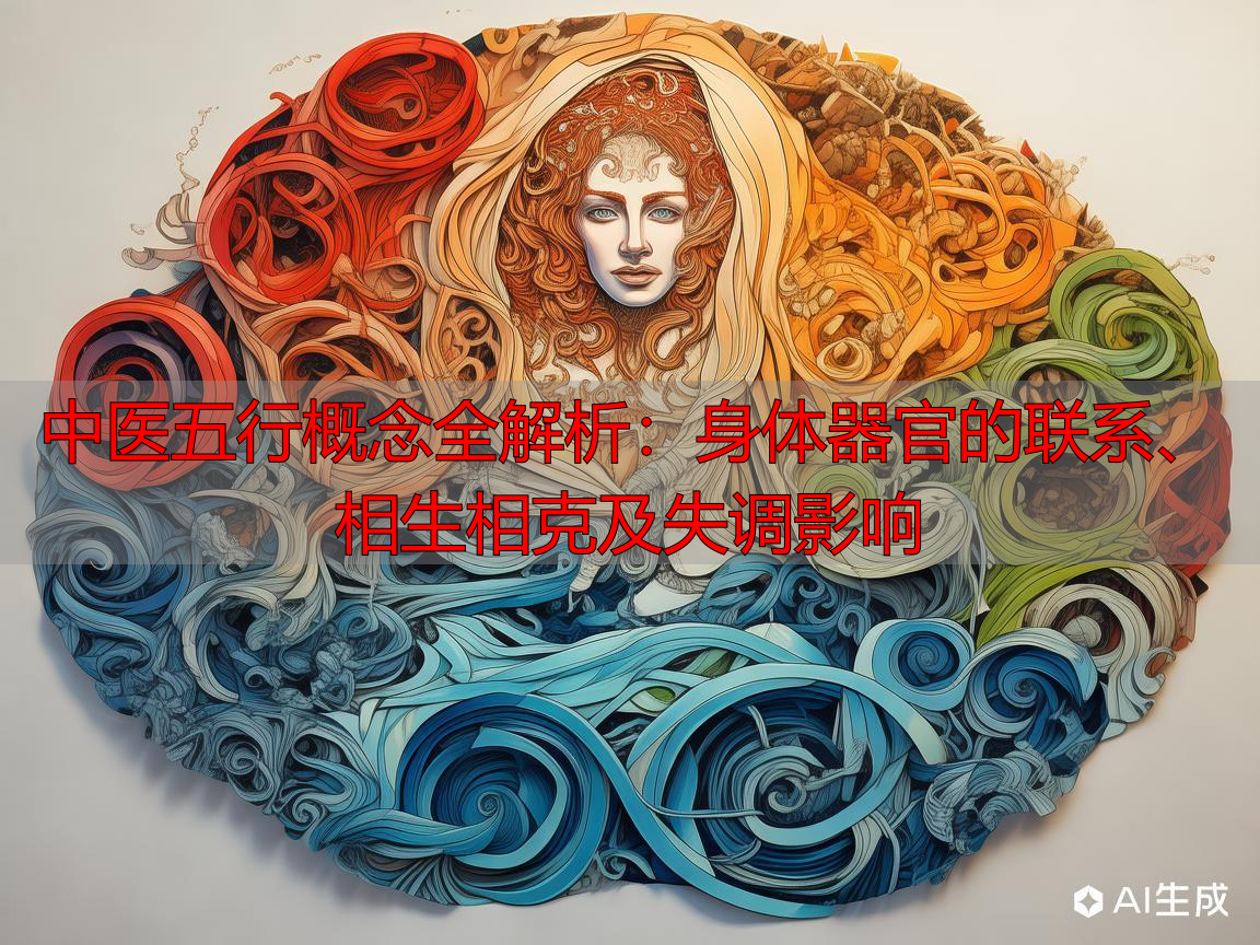 中医五行概念全解析：身体器官的联系、相生相克及失调影响