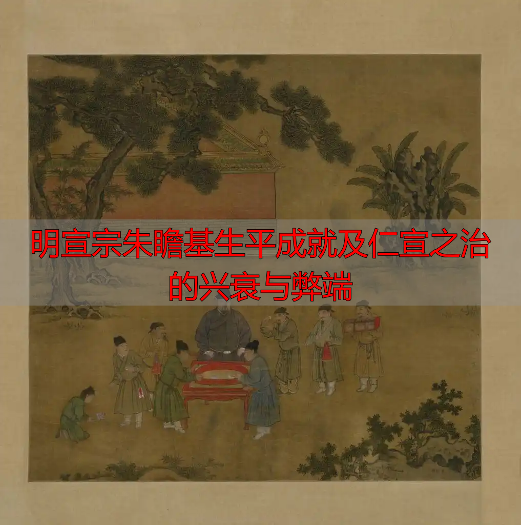 明宣宗朱瞻基生平成就及仁宣之治的兴衰与弊端