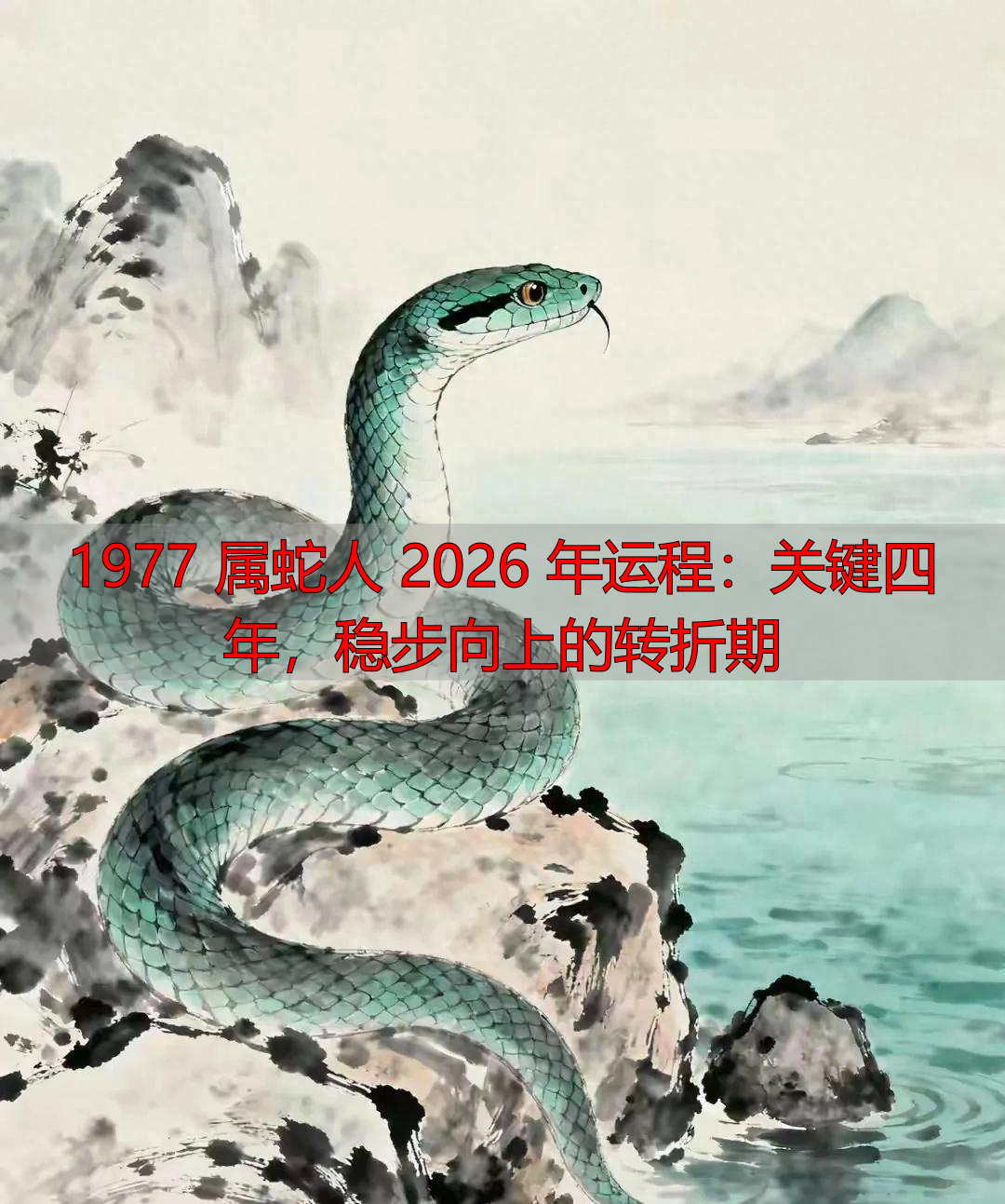 1977 属蛇人 2026 年运程：关键四年，稳步向上的转折期