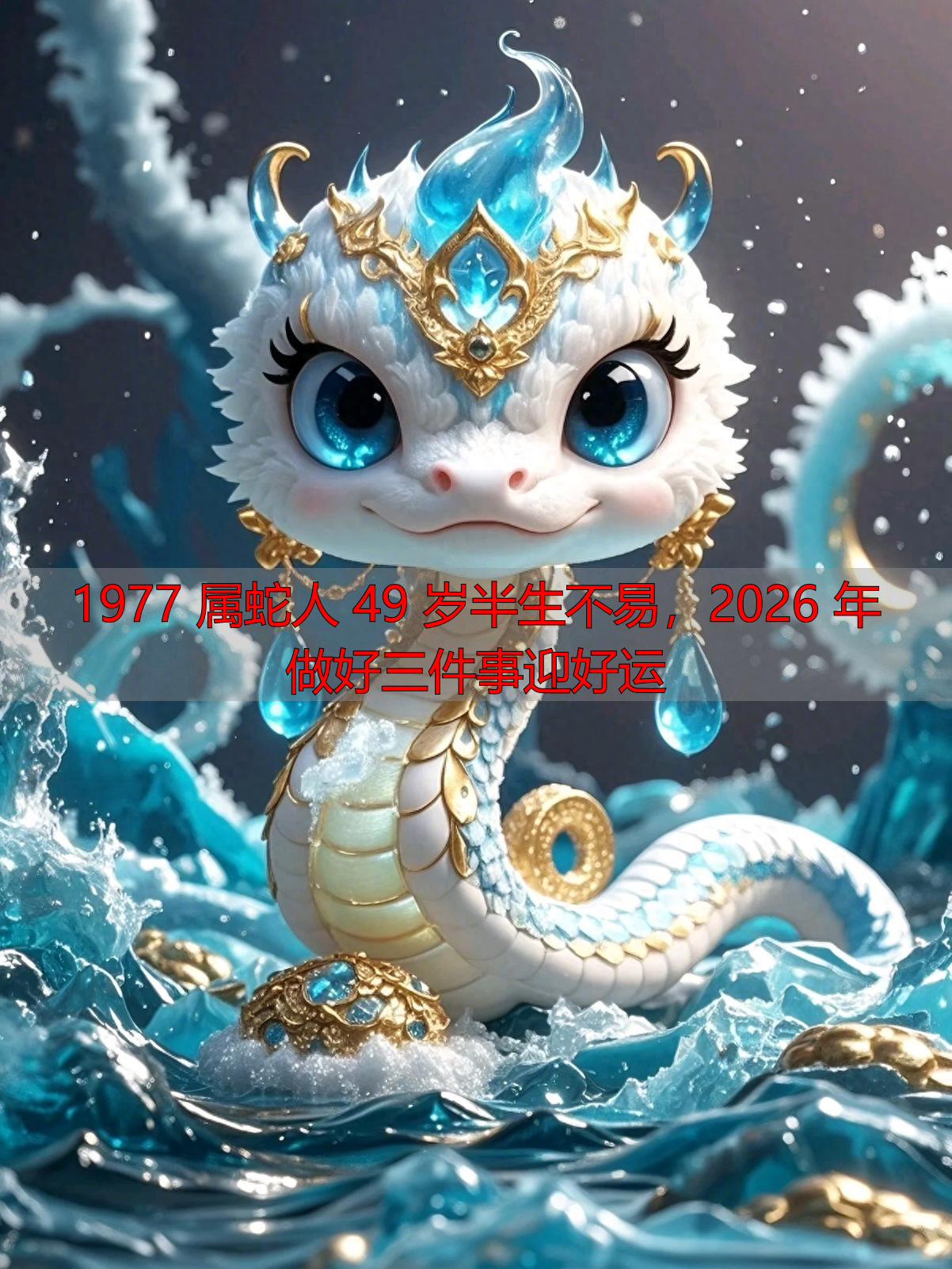 1977 属蛇人 49 岁半生不易，2026 年做好三件事迎好运