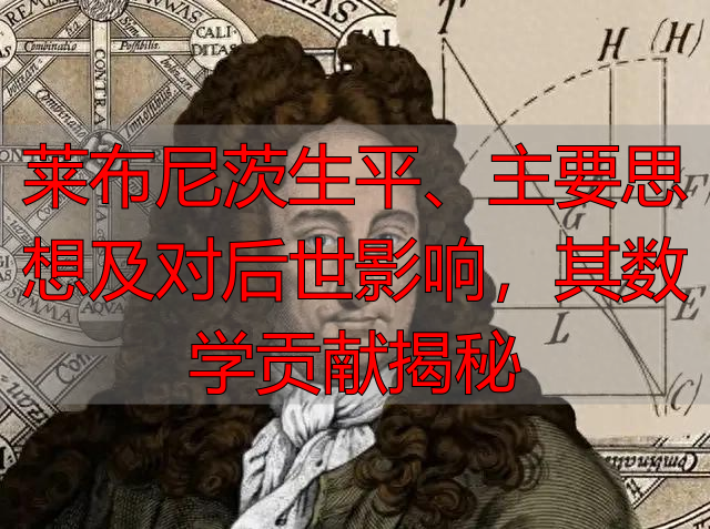 莱布尼茨生平、主要思想及对后世影响，其数学贡献揭秘
