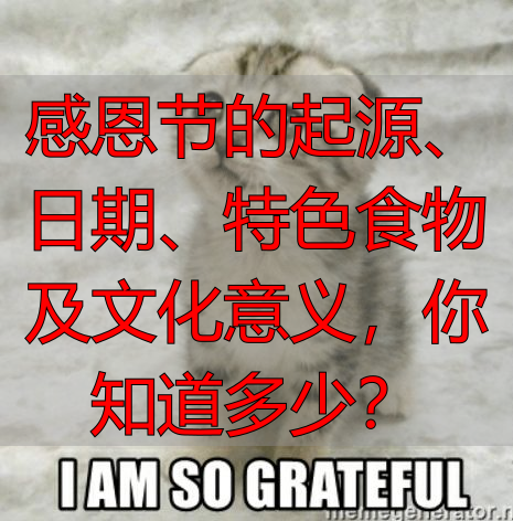 感恩节的起源、日期、特色食物及文化意义，你知道多少？
