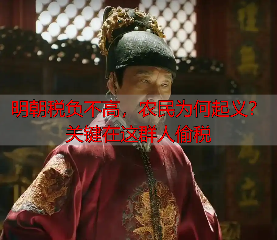 明朝税负不高，农民为何起义？关键在这群人偷税