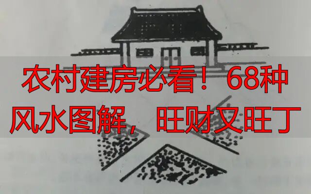 农村建房必看!68种风水图解,旺财又旺丁