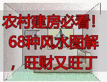 农村建房必看!68种风水图解,旺财又旺丁
