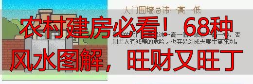 农村建房必看!68种风水图解,旺财又旺丁