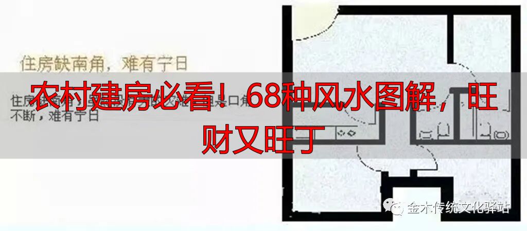 农村建房必看!68种风水图解,旺财又旺丁