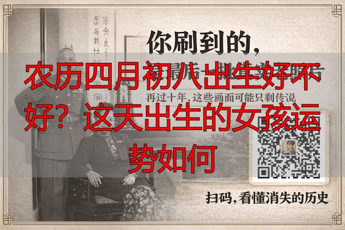 农历四月初八出生好不好？这天出生的女孩运势如何