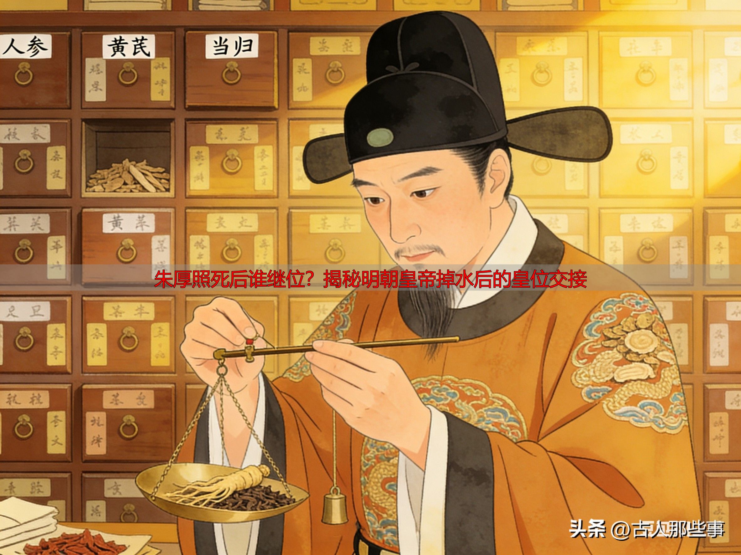 朱厚照死后谁继位？揭秘明朝皇帝掉水后的皇位交接