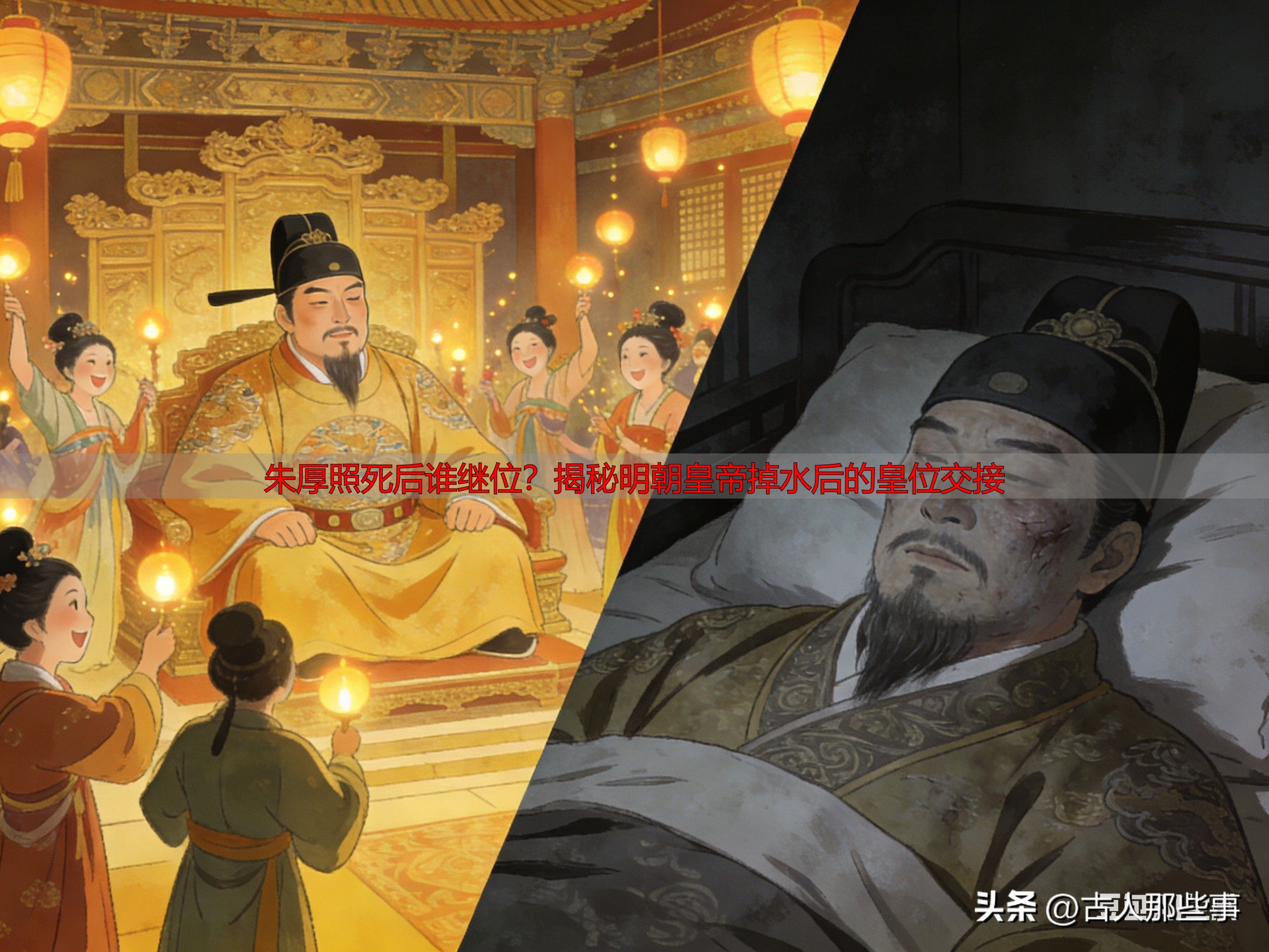朱厚照死后谁继位？揭秘明朝皇帝掉水后的皇位交接