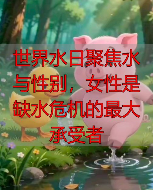 世界水日聚焦水与性别，女性是缺水危机的最大承受者
