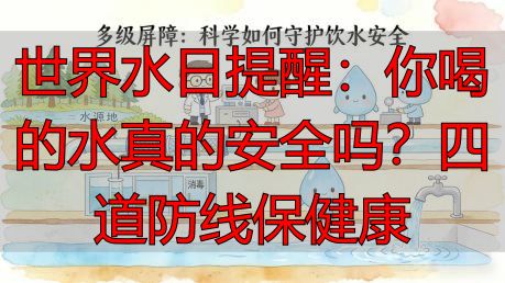世界水日提醒：你喝的水真的安全吗？四道防线保健康