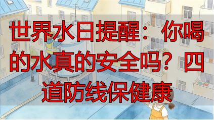 世界水日提醒：你喝的水真的安全吗？四道防线保健康