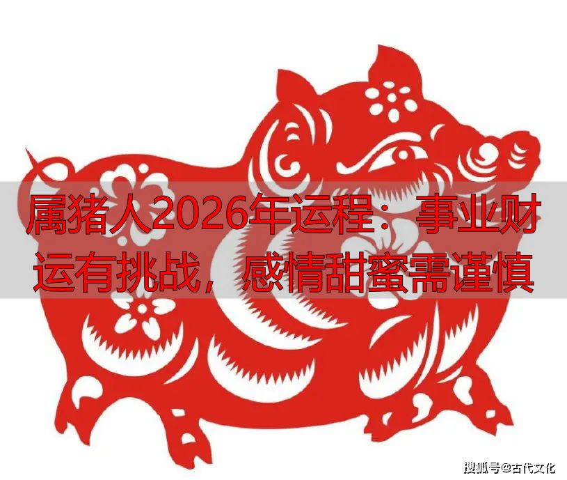属猪人2026年运程：事业财运有挑战，感情甜蜜需谨慎