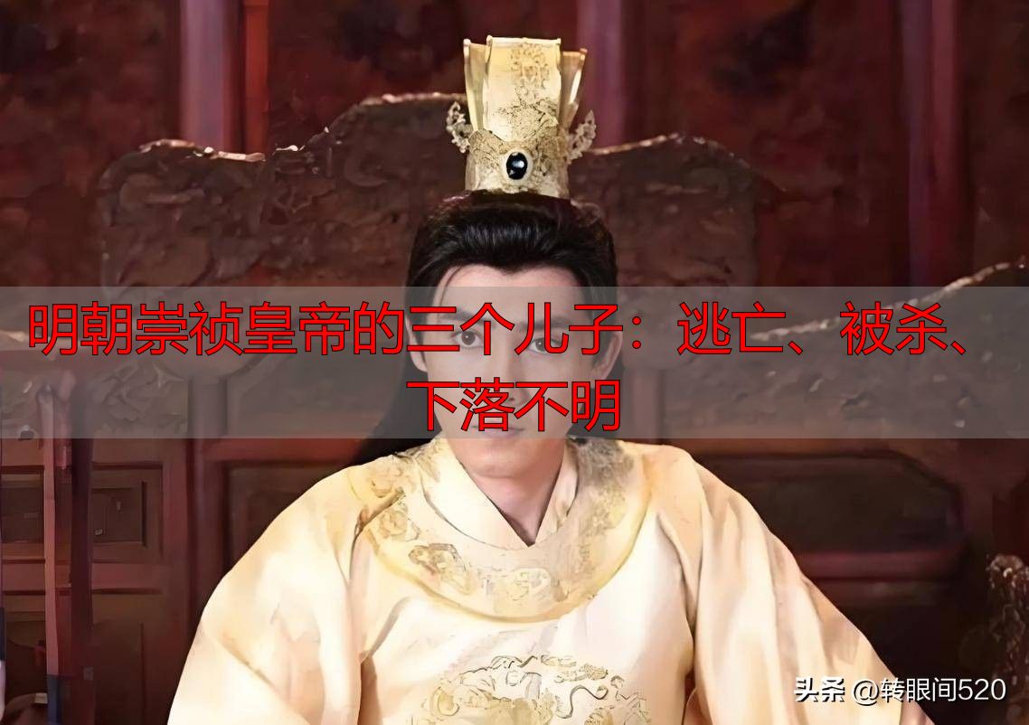 明朝崇祯皇帝的三个儿子：逃亡、被杀、下落不明