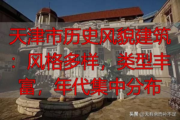 天津市历史风貌建筑:风格多样,类型丰富,年代集中分布