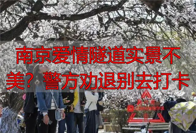 南京爱情隧道实景不美?警方劝退别去打卡