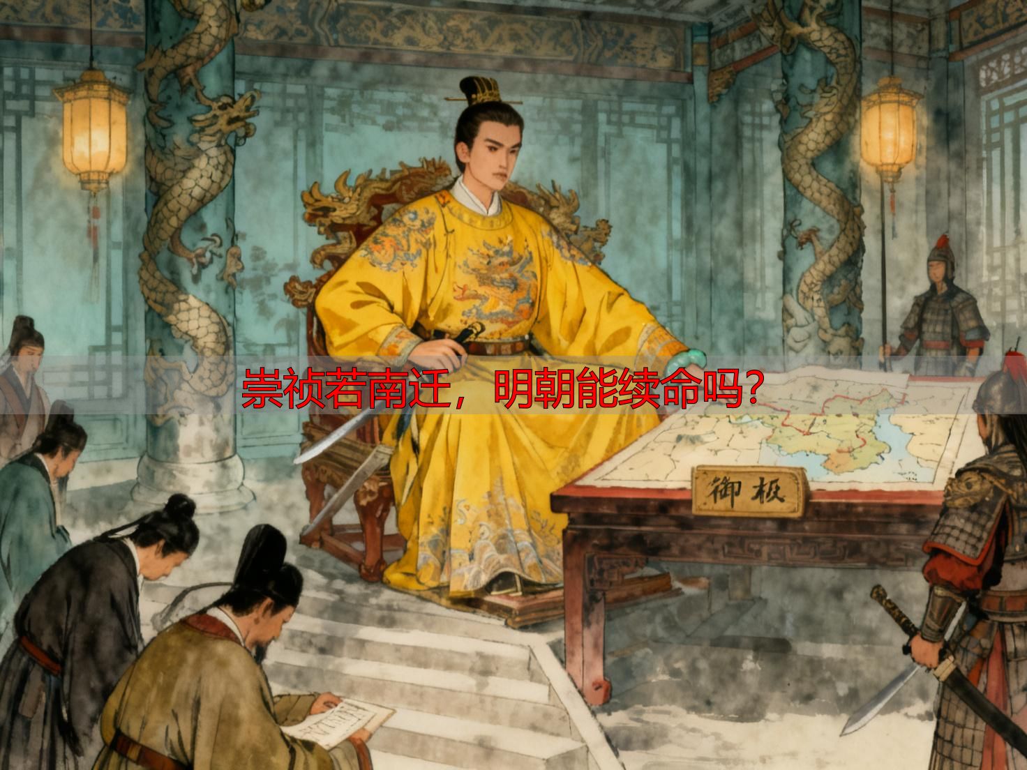 崇祯若南迁，明朝能续命吗？