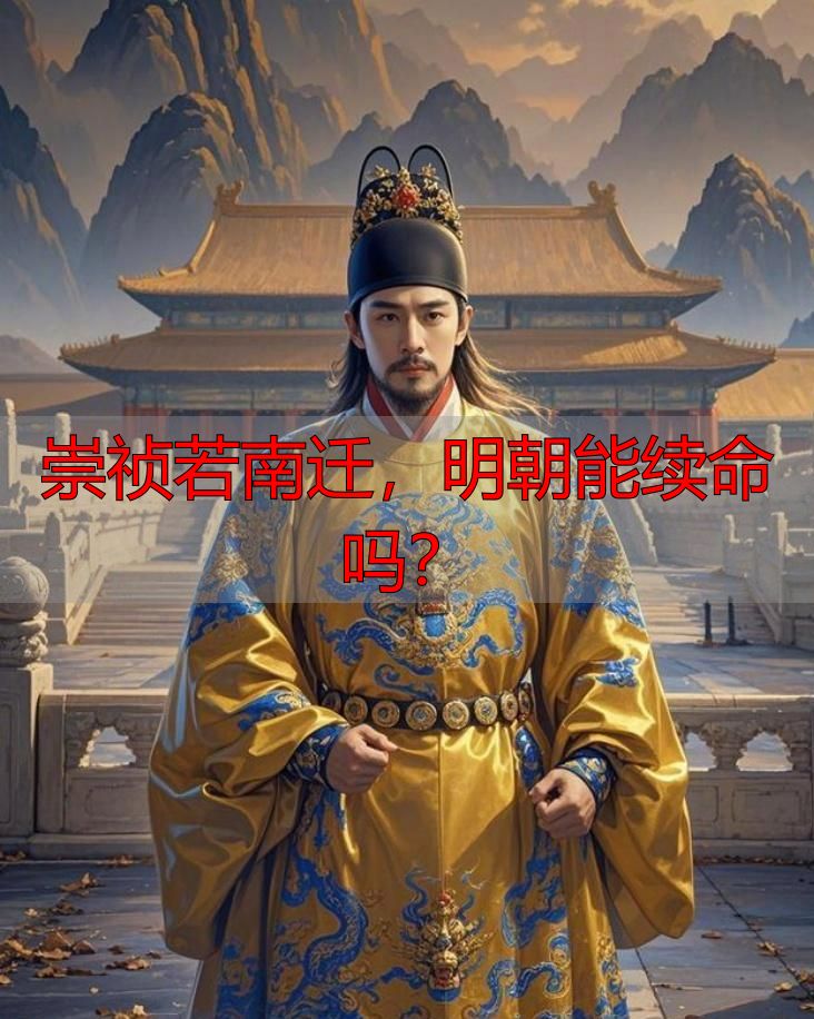 崇祯若南迁，明朝能续命吗？