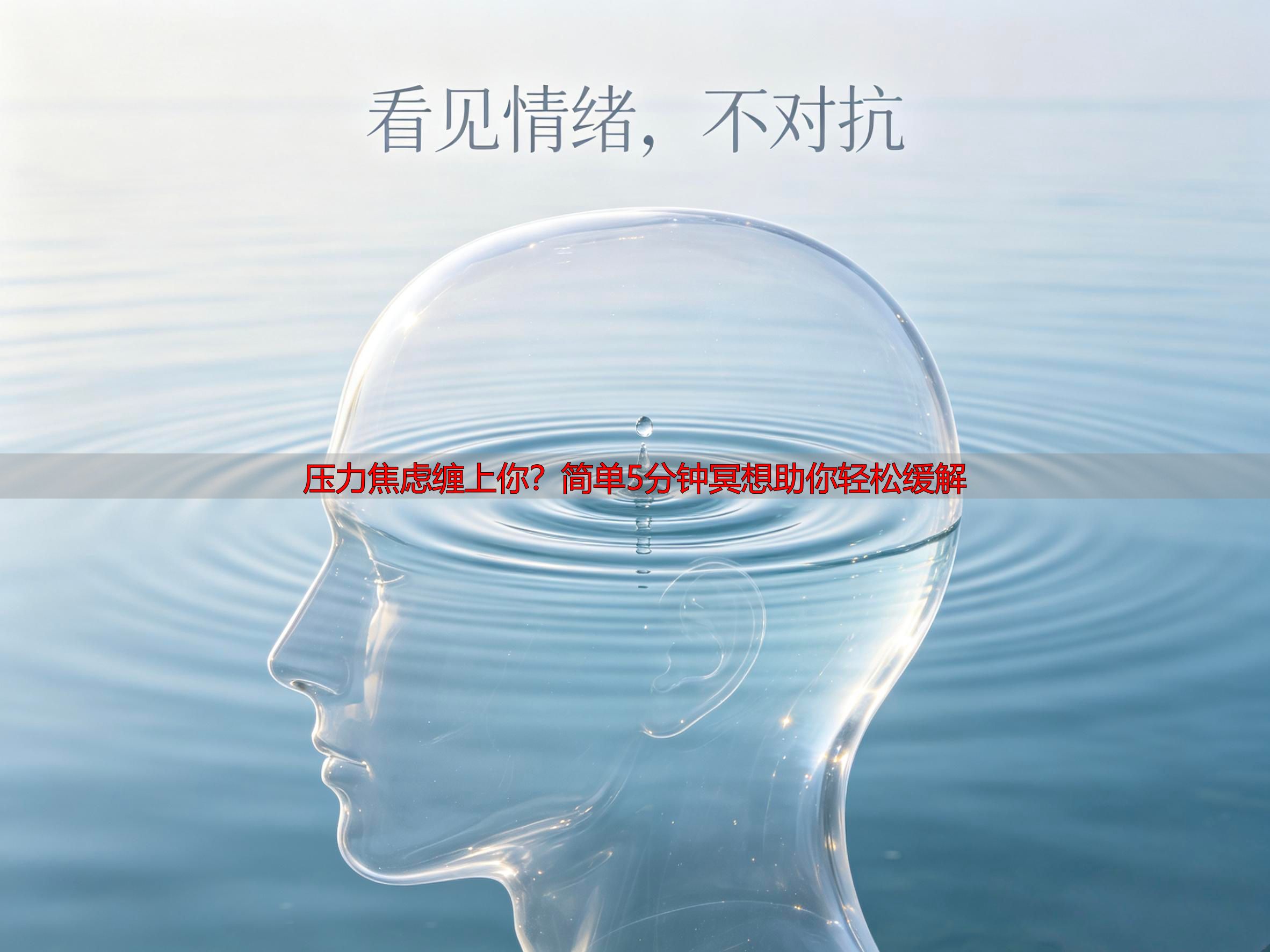 压力焦虑缠上你？简单5分钟冥想助你轻松缓解