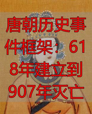 唐朝历史事件框架：618年建立到907年灭亡