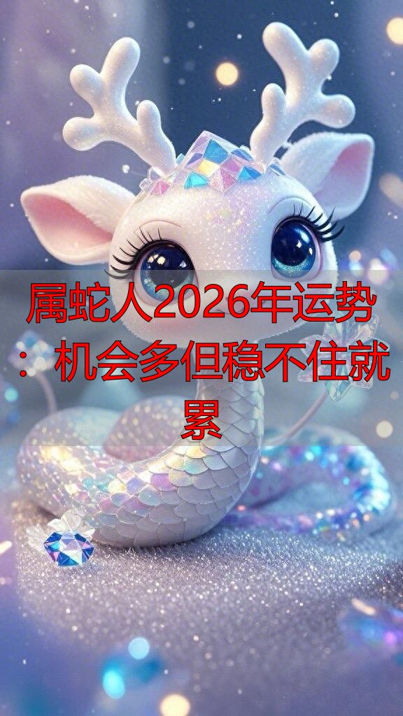 属蛇人2026年运势：机会多但稳不住就累