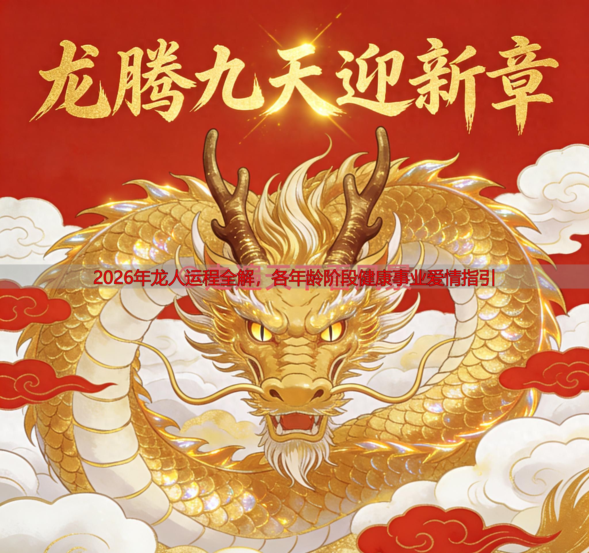 2026年龙人运程全解，各年龄阶段健康事业爱情指引