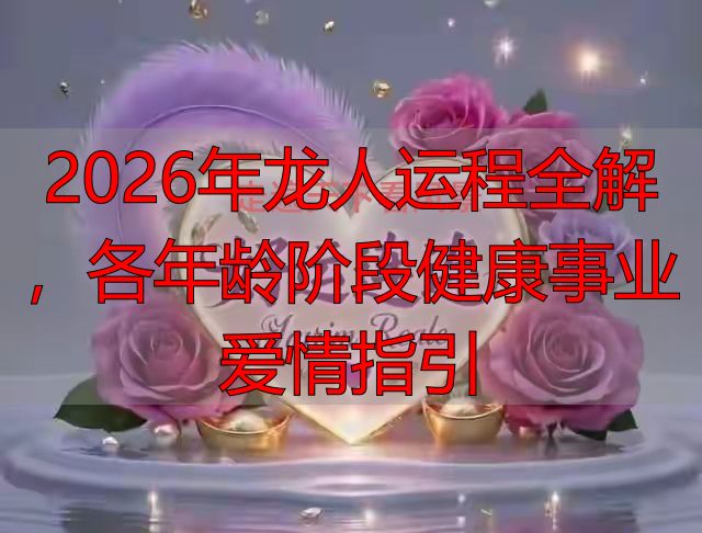 2026年龙人运程全解，各年龄阶段健康事业爱情指引