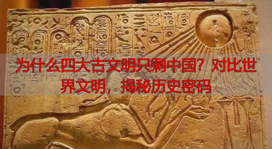 为什么四大古文明只剩中国？对比世界文明，揭秘历史密码
